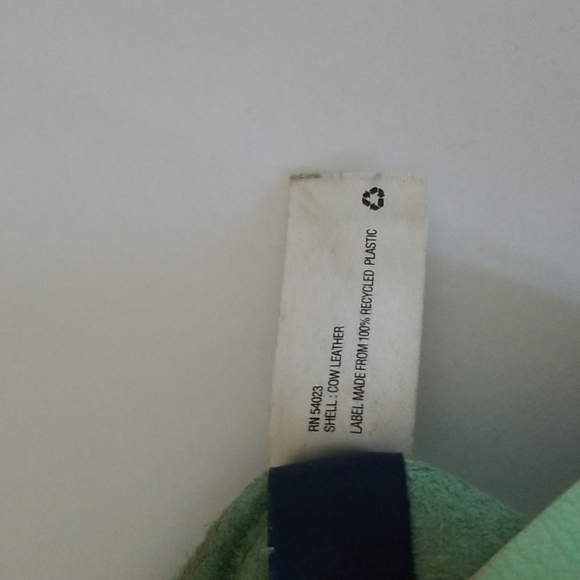 Gap Mint Green Envelope Leather Clutch - Picture 8 of 14